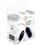 Flippy I Vibrierendes Ei mit Fernbedienung Schwarz von Intense Couples Toys | Fesselliebe.de