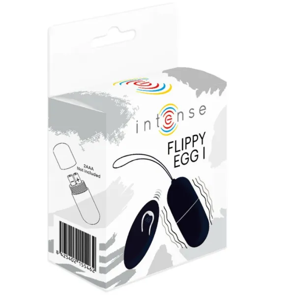 Flippy I Vibrierendes Ei mit Fernbedienung Schwarz von Intense Couples Toys | Fesselliebe.de