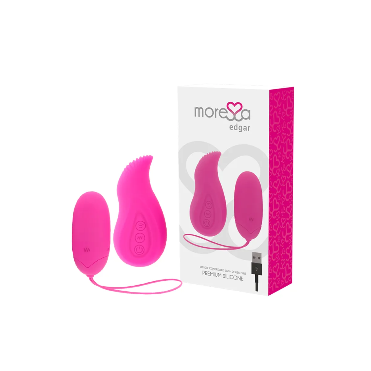 Edgar Premium-Silikon-Fernbedienung von Moressa | Fesselliebe.de