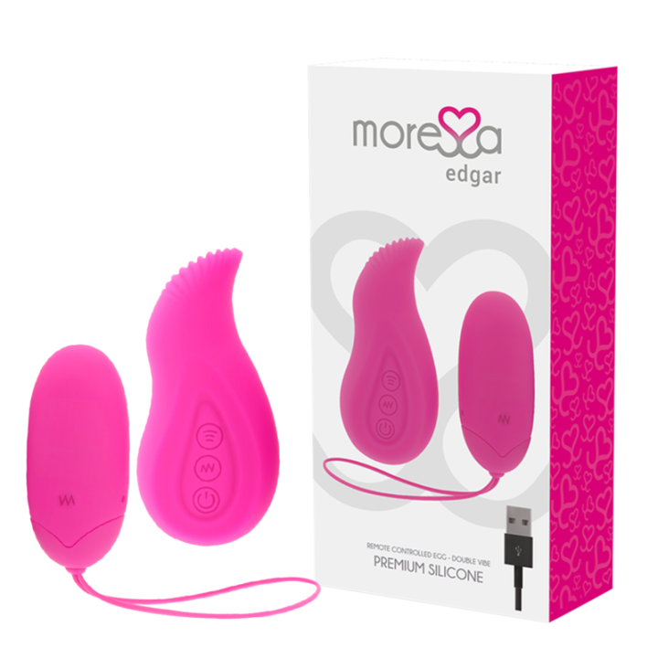 Edgar Premium-Silikon-Fernbedienung von Moressa | Fesselliebe.de