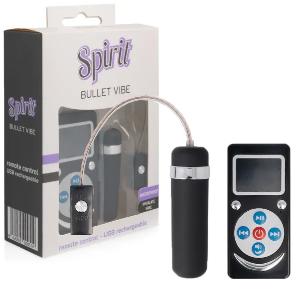 Vibrationskugel Premium Schwarz von Spirit | Fesselliebe.de