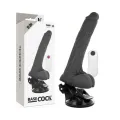Realistischer Vibrator mit Fernbedienung Schwarz 19 cm -O- 4 cm von Basecock
