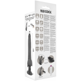 Realistischer Vibrator mit Fernbedienung Schwarz 19 cm -O- 4 cm von Basecock | Fesselliebe.de