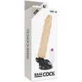 Realistischer Vibrator mit Fernbedienung Naturweiss 21 cm -O- 4 cm von Basecock