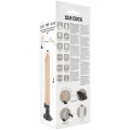 Realistischer Vibrator mit Fernbedienung Naturweiss 21 cm -O- 4 cm von Basecock