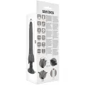 Biegsamer Vibrator mit Fernbedienung Schwarz 18,5 cm -O- 4 cm von Basecock