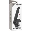 Biegsamer Vibrator mit Fernbedienung Schwarz 20 cm -O- 4,5 cm von Basecock