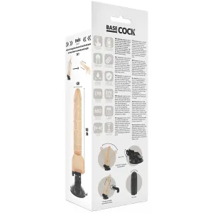 Realistischer natürlicher mit Fernbedienung Vibrator 18,5 cm -O- 4cm von Basecock