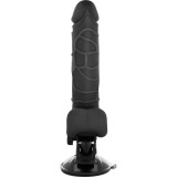 Realistischer Vibrator mit Fernbedienung Schwarz 18,5 cm -O- 4cm von Basecock | Fesselliebe.de