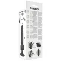 Realistischer Vibrator mit Fernbedienung Schwarz 18,5 cm -O- 4cm von Basecock