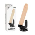 Realistischer Vibrator mit Fernbedienung natürlicher 20 cm -O- 4 cm von Basecock