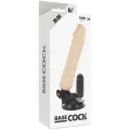Realistischer Vibrator mit Fernbedienung natürlicher 20 cm -O- 4 cm von Basecock