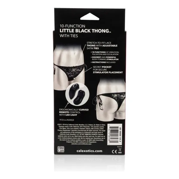 10-Funktions-Tanga mit Band von Calexotics | Fesselliebe.de