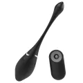 Jenell wiederaufladbares Vibrierei von Black&Silver