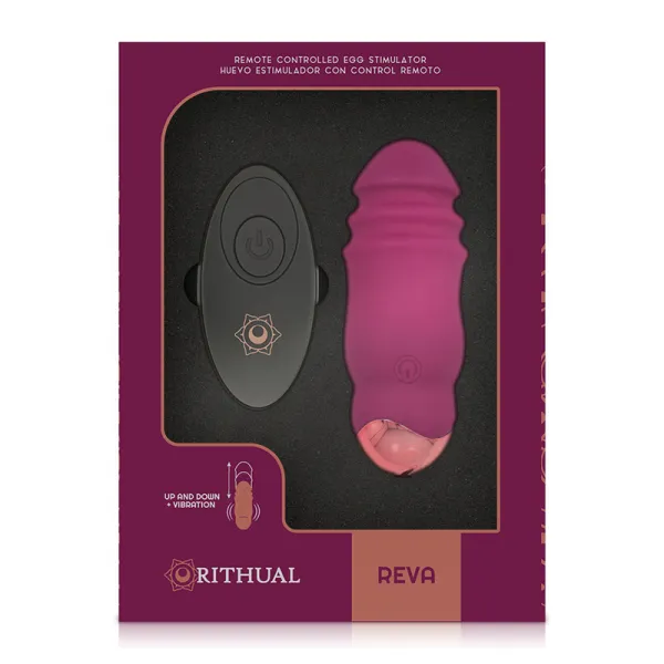 Reva Egg mit Fernbedienungs-Up&Down-System + Vibration von Rithual | Fesselliebe.de