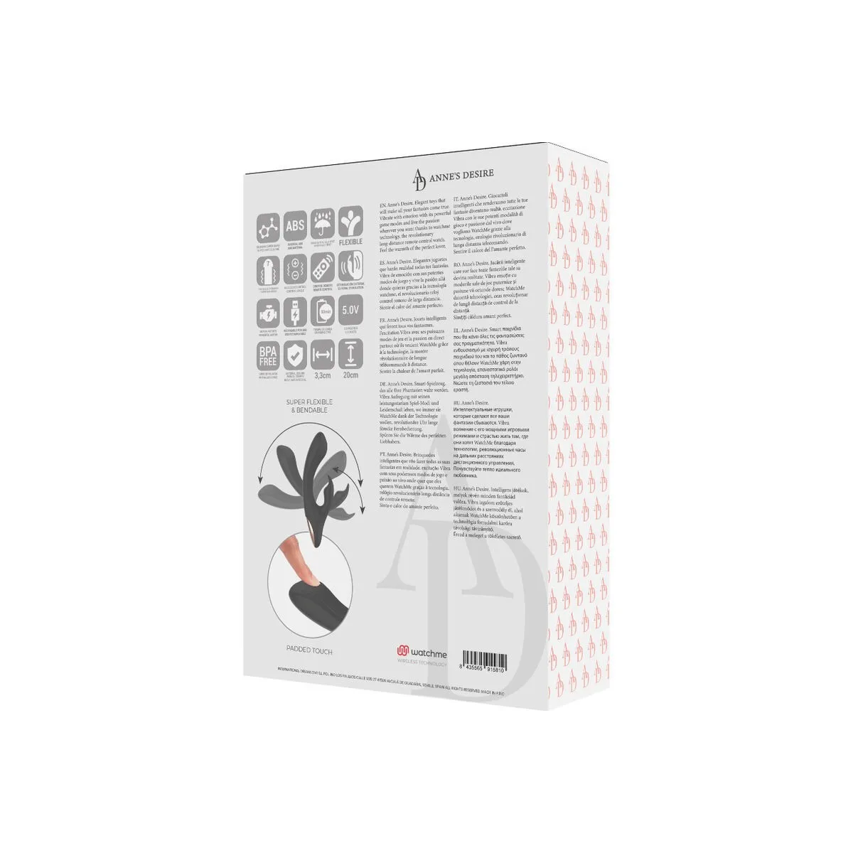 Rabbit mit Fernbedienungstechnologie Ein Watchme Schwarz von anne´S Desire | Fesselliebe.de