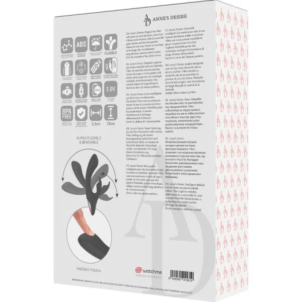 Rabbit mit Fernbedienungstechnologie Ein Watchme Schwarz von anne´S Desire | Fesselliebe.de