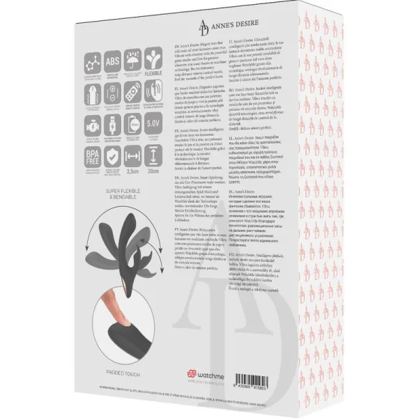 Rabbit mit Fernbedienungstechnologie Watchme Schwarz/Gold von anne´S Desire | Fesselliebe.de