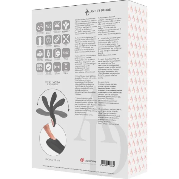 Curve mit Fernbedienungstechnologie Ein Watchme Schwarz von anne´S Desire | Fesselliebe.de