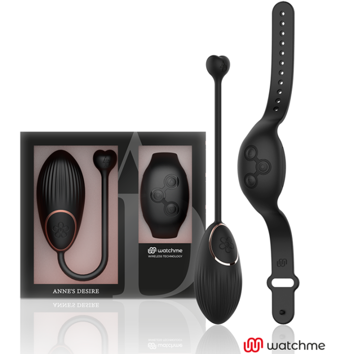 Egg mit Fernbedienungstechnologie Watchme Schwarz von anne´S Desire | Fesselliebe.de