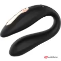 Dual Pleasure Tecnolog A Watchme Schwarz/Gold von anne´S Desire