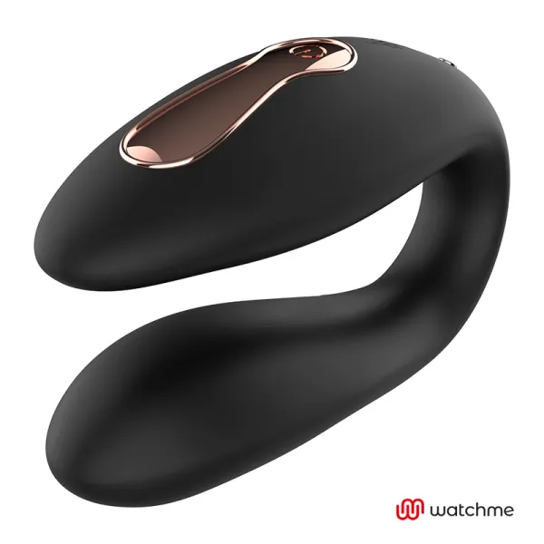 Dual Pleasure Tecnolog A Watchme Schwarz/Gold von anne´S Desire | Fesselliebe.de