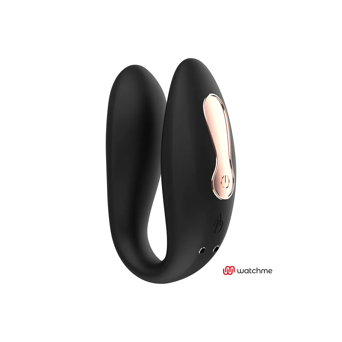 Dual Pleasure Tecnolog A Watchme Schwarz/Gold von anne´S Desire | Fesselliebe.de