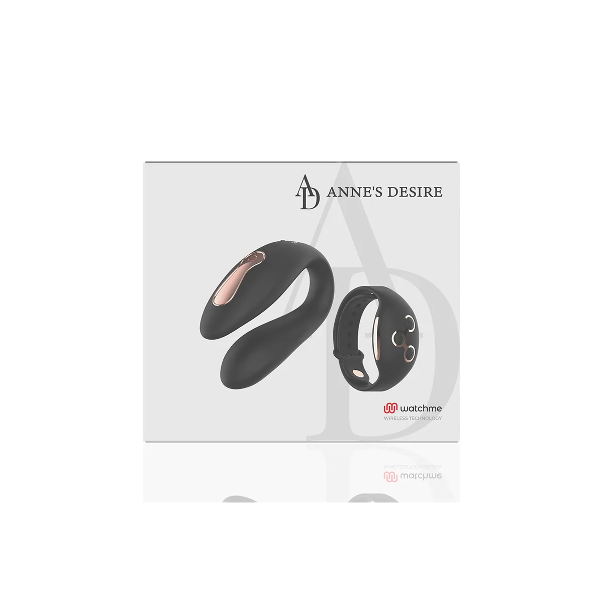 Dual Pleasure Tecnolog A Watchme Schwarz/Gold von anne´S Desire | Fesselliebe.de