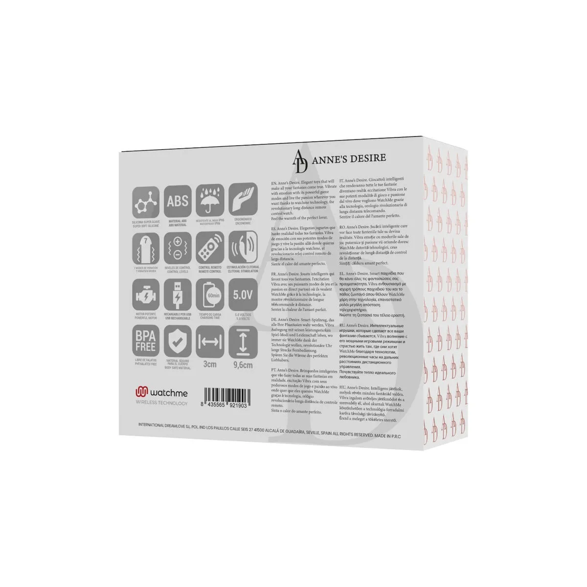 Panty Pleasure Tecnolog A Watchme Black von anne´S Desire | Fesselliebe.de