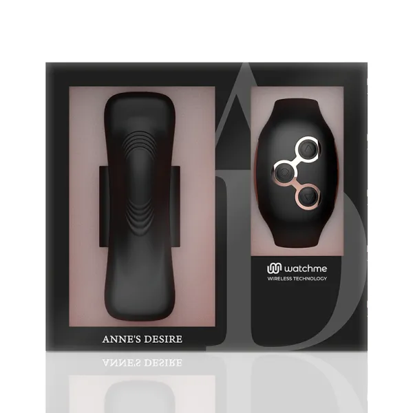 Panty Pleasure Tecnolog A Watchme Schwarz/Gold von anne´S Desire | Fesselliebe.de