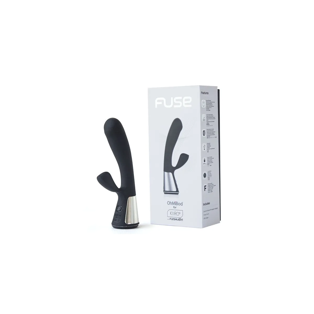 Ohmibod Fuse App mit Fernbedienung Schwarz von Kiiroo | Fesselliebe.de