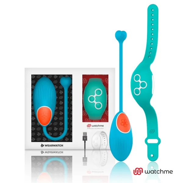 Watchme-Technologie mit Fernbedienung Eiblau / Aquamarin von Wearwatch | Fesselliebe.de