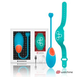 Watchme-Technologie mit Fernbedienung Eiblau / Aquamarin von Wearwatch | Fesselliebe.de