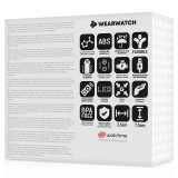 Watchme-Technologie mit Fernbedienung Eiblau / Aquamarin von Wearwatch | Fesselliebe.de