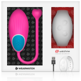 Watchme-Technologie mit Fernbedienung Egg Fuchsia / Niveo von Wearwatch | Fesselliebe.de