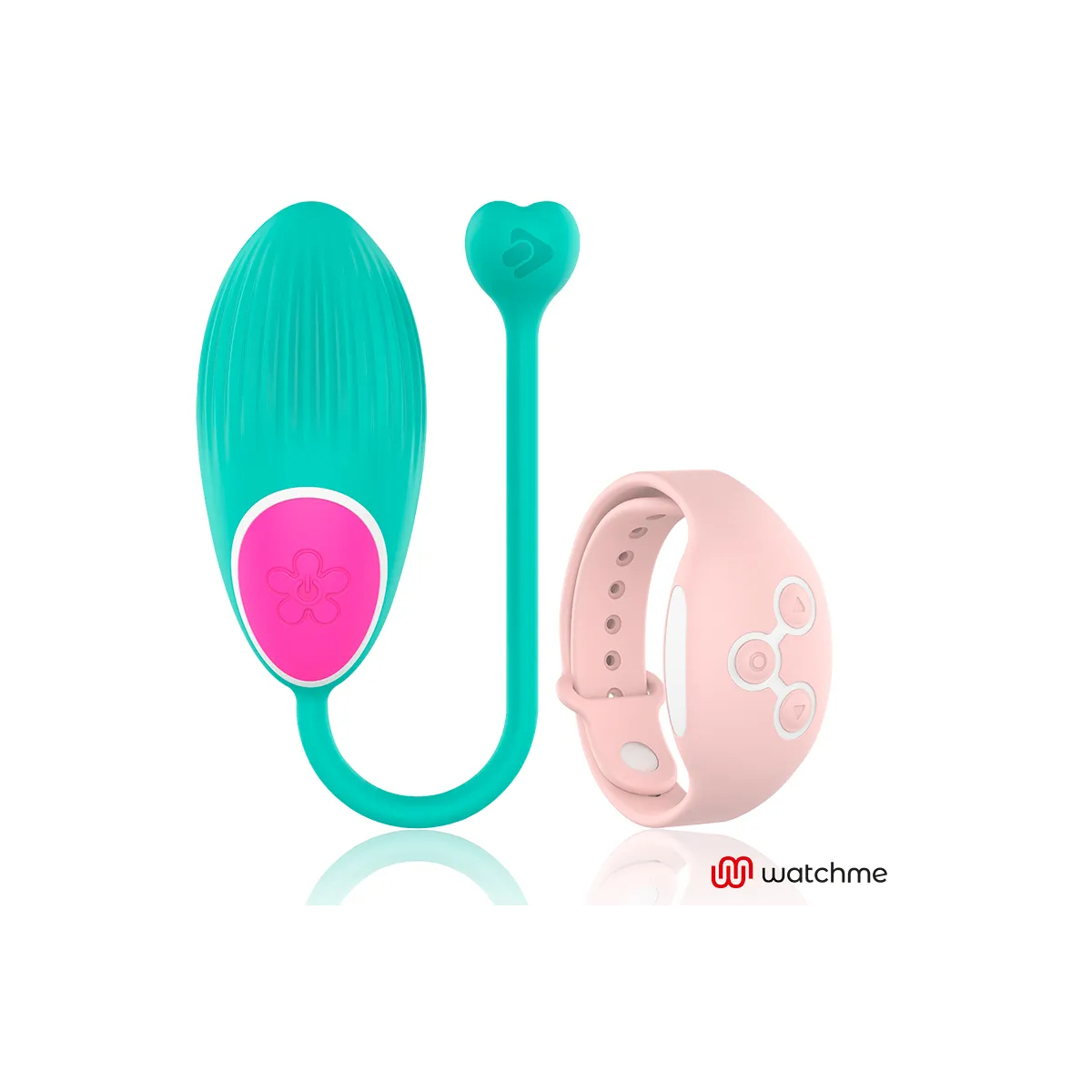 Watchme-Technologie mit Fernbedienung Ei Meerwasser / Rosa von Wearwatch | Fesselliebe.de
