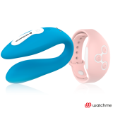 Watchme Dual Technology Vibrator Indigo / Pink von Wearwatch | Fesselliebe.de