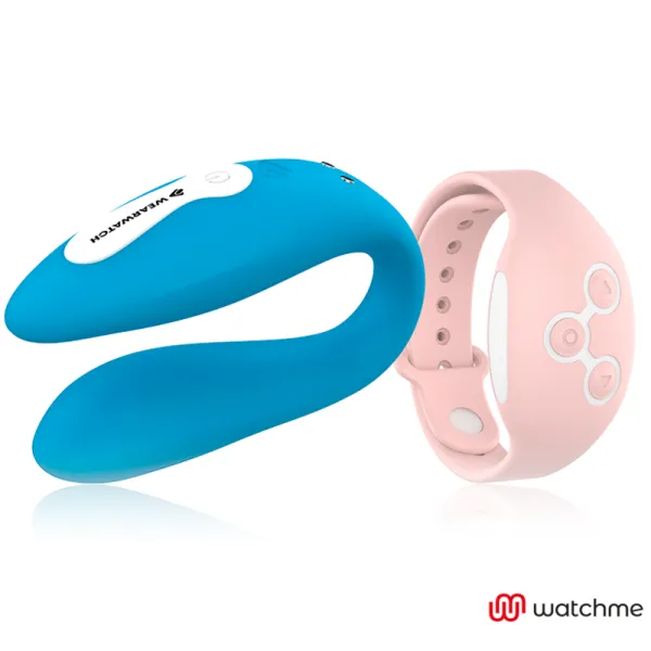 Watchme Dual Technology Vibrator Indigo / Pink von Wearwatch | Fesselliebe.de