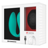 Dual-Technologie Vibrator Watchme Aquamarine / Jet von Wearwatch | Fesselliebe.de