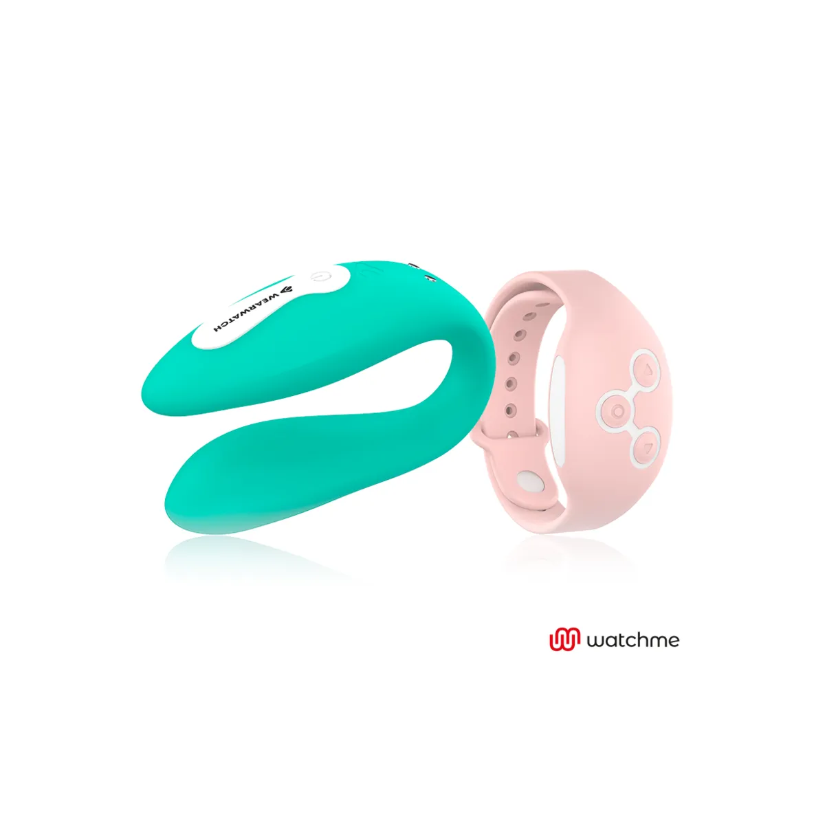 Watchme Dual Technology Vibrator Meerwasser / Rosa von Wearwatch | Fesselliebe.de