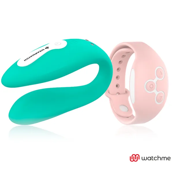 Watchme Dual Technology Vibrator Meerwasser / Rosa von Wearwatch | Fesselliebe.de