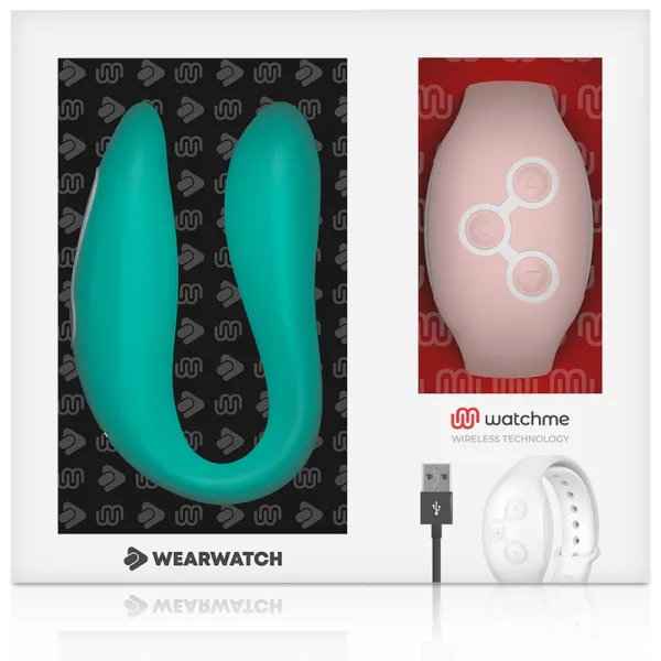 Watchme Dual Technology Vibrator Meerwasser / Rosa von Wearwatch | Fesselliebe.de