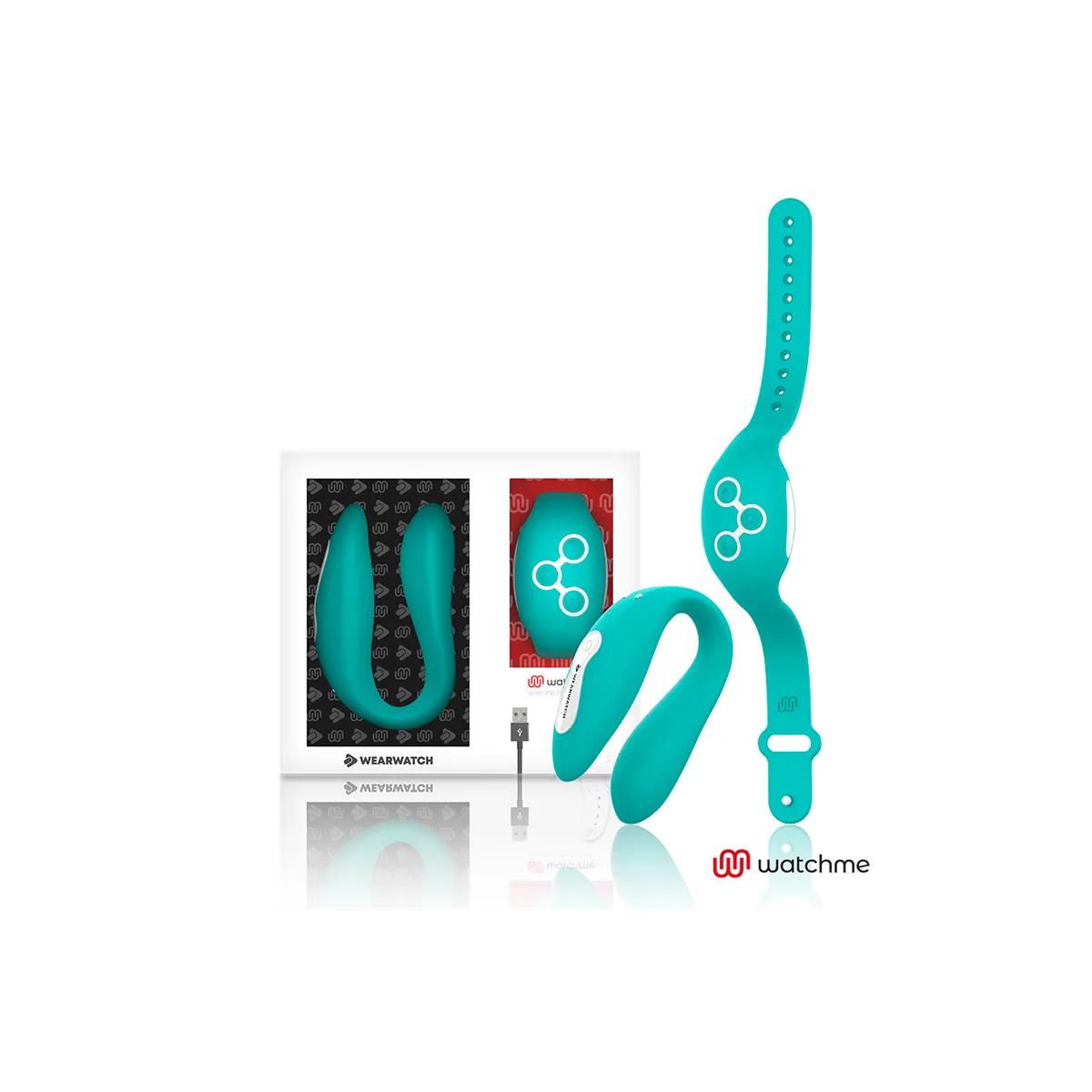 Dual-Technologie Watchme Hellgrüner Vibrator von Wearwatch | Fesselliebe.de