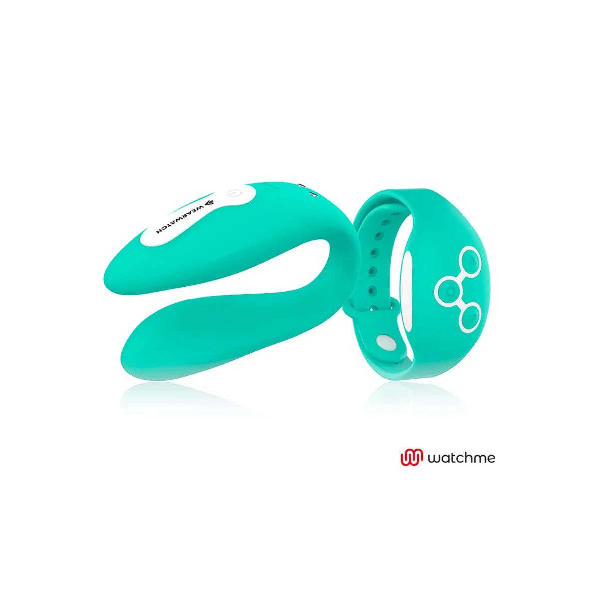 Dual-Technologie Watchme Hellgrüner Vibrator von Wearwatch | Fesselliebe.de