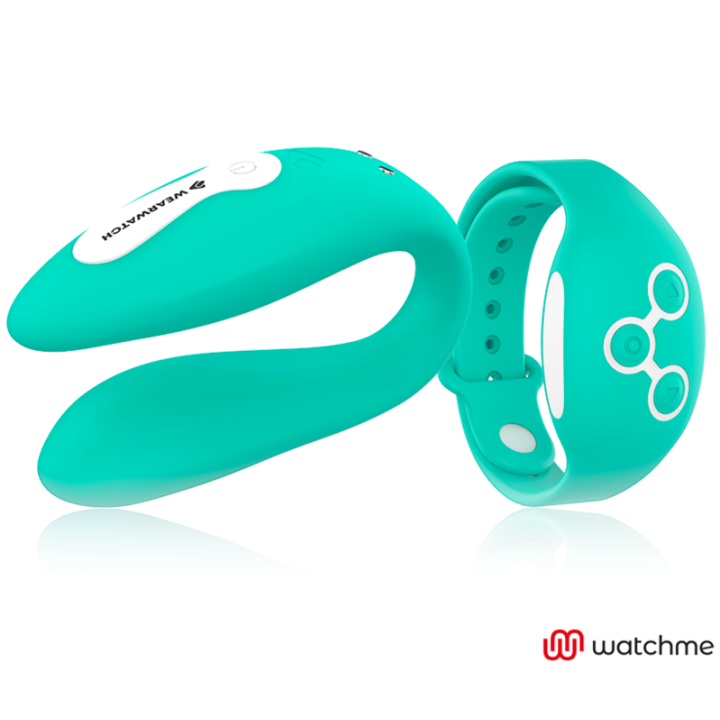 Dual-Technologie Watchme Hellgrüner Vibrator von Wearwatch | Fesselliebe.de