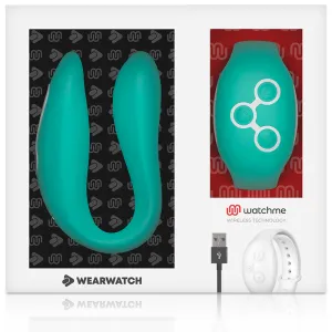 Dual-Technologie Watchme Hellgrüner Vibrator von Wearwatch