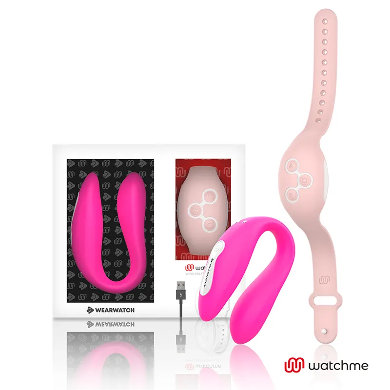 Watchme Dual Technology Vibrator Fuchsia / Pink von Wearwatch | Fesselliebe.de