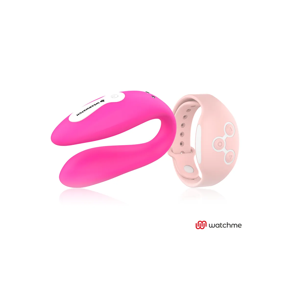 Watchme Dual Technology Vibrator Fuchsia / Pink von Wearwatch | Fesselliebe.de