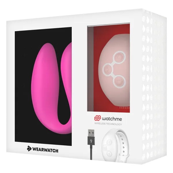 Watchme Dual Technology Vibrator Fuchsia / Pink von Wearwatch | Fesselliebe.de