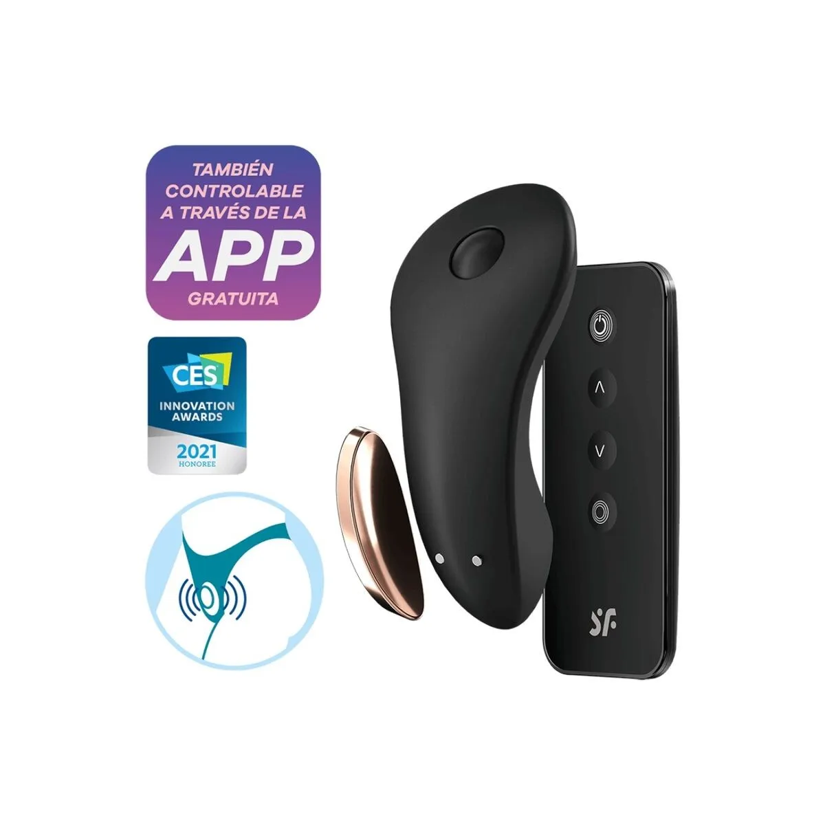 Little Secret Panty Vibrator von Satisfyer Connect | Fesselliebe.de